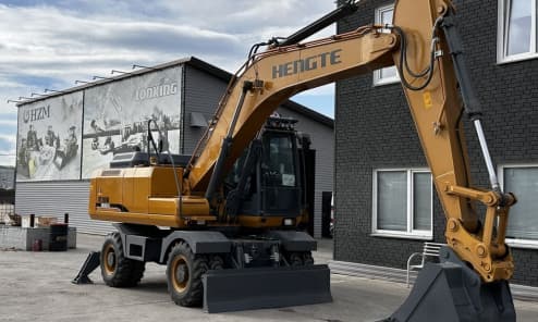 Колесный экскаватор HENGTE HT190W 